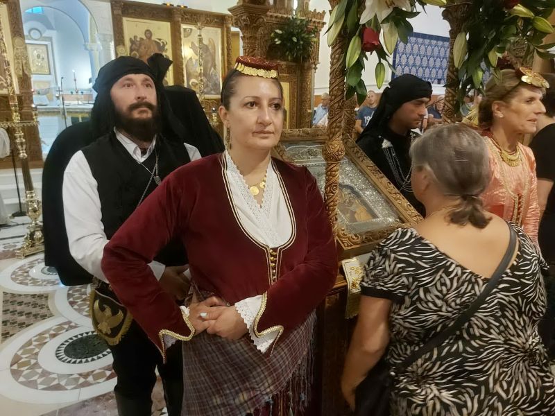 Η εορτή της Μεταμορφώσεως στη Λαυρεντιανή Μονή